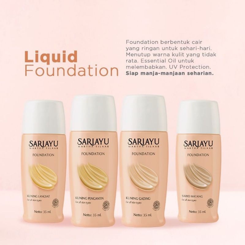 LIQUID FOUNDATION SARIAYU