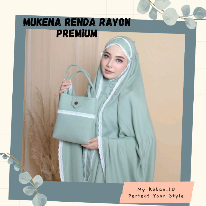 MUKENA RAYON RENDA PREMIUM