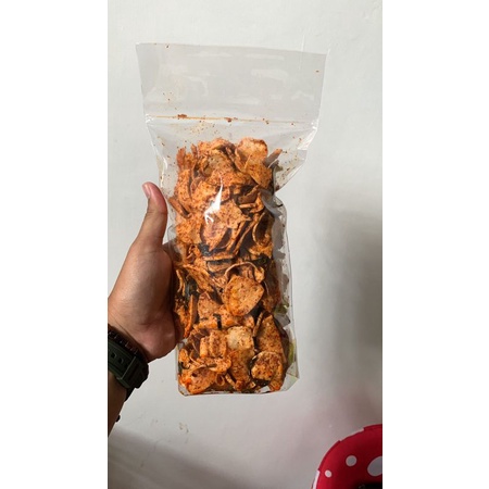 

Seblak crispy pedas daun jeruk/ori