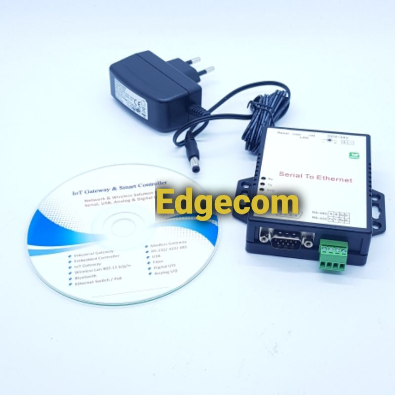 Konverter Serial RS232/RS422/RS485 to Ethernet Adapter CHRONOS