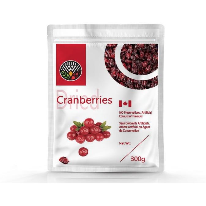 

Wingreen Dried Cranberries 300gram Buah Cranberries Kering Cranberry