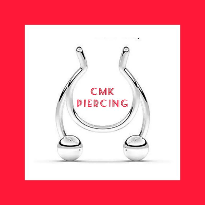 1pc Anting Hidung Cewek Dan Cowok Ala Korea