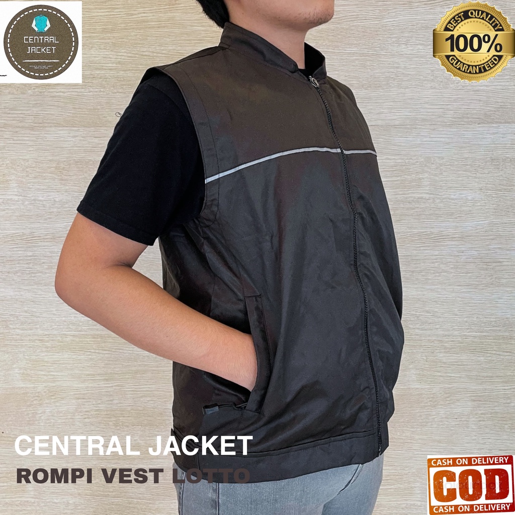 Rompi Vest Pria Lotto - Rompi Waterproof - Rompi Motor