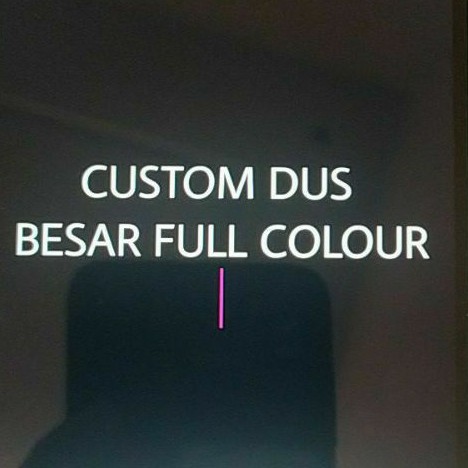 

Custom dus besar full colour bahan carton