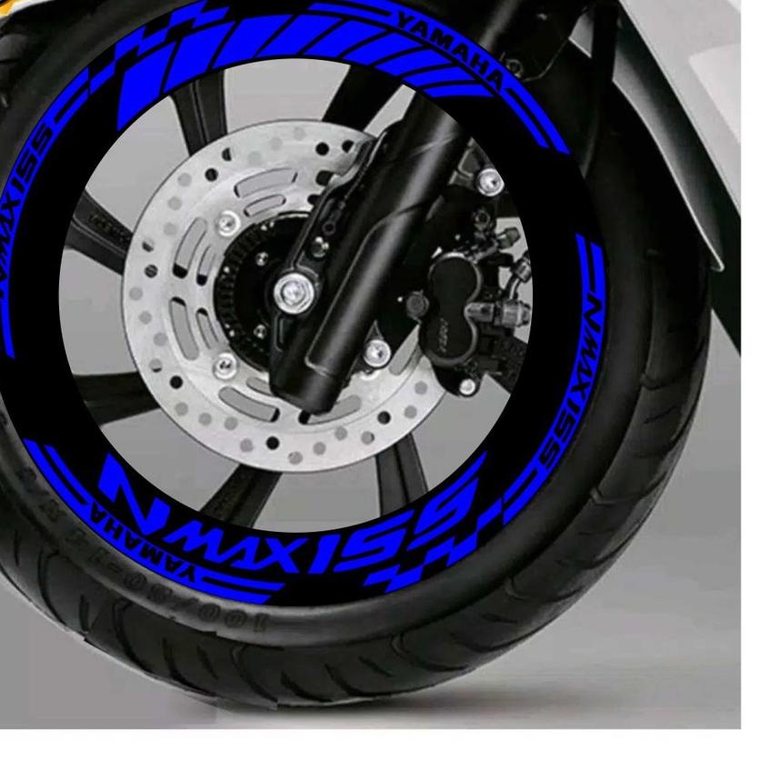 ✺ STIKER CUTTING pelek ban ALL NEW NMAX 155 2020- 2021 DEPAN BELAKANG ►