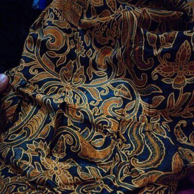 Gamis Batik Cikita Genes Saku Samping Hidup Batik Busui Resleting Depan