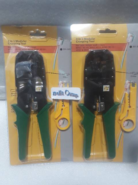 Tang Krimping/Tang Crimping tool TF 315 3 in 1 modular RJ45 RJ12 RJ11