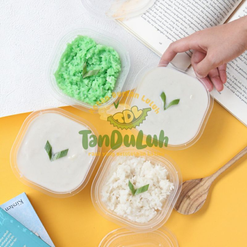 Ketan Durian Luluh / Ketan Durian Lumer (BACA DESKRIPSI)