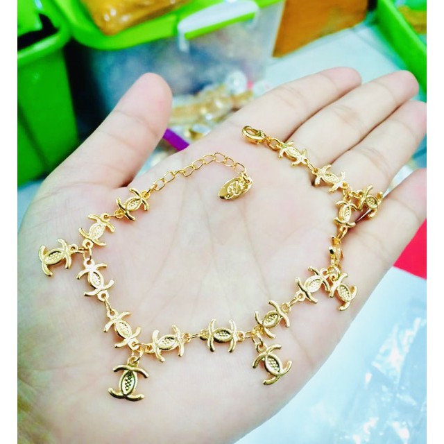 Gelang tangan wanita lapis emas xuping yaxiya