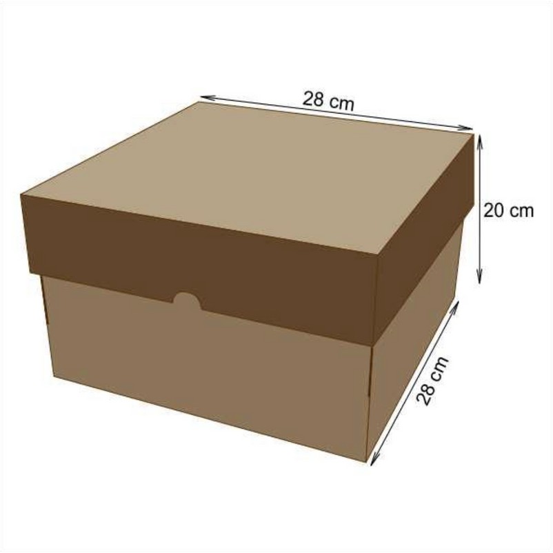 

Katalogkardus 28x28x20 20PCS Kotak Kardus Packaging Kue Tart Karton Box