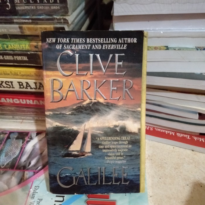 ORI NOVEL GALILEE BY CLIVE BARKER