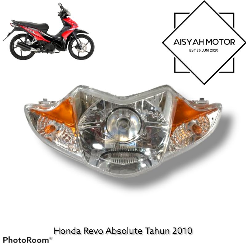 Reflektor Lampu Depan Honda Revo Absolute Tahun 2010