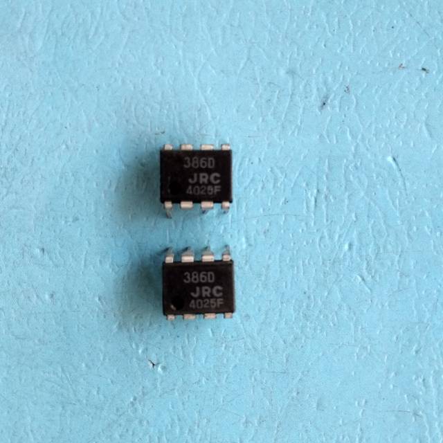 IC LM386D kaki 2x4pin