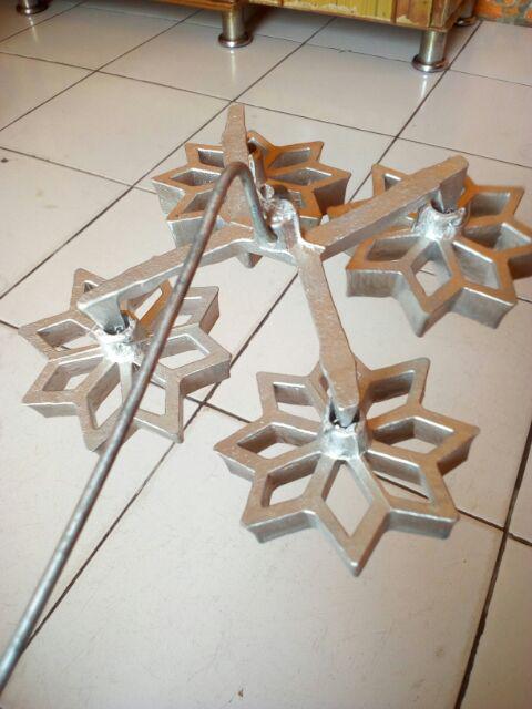 Paket Bintang Gandeng Jumbo - Cetakan Kembang Goyang