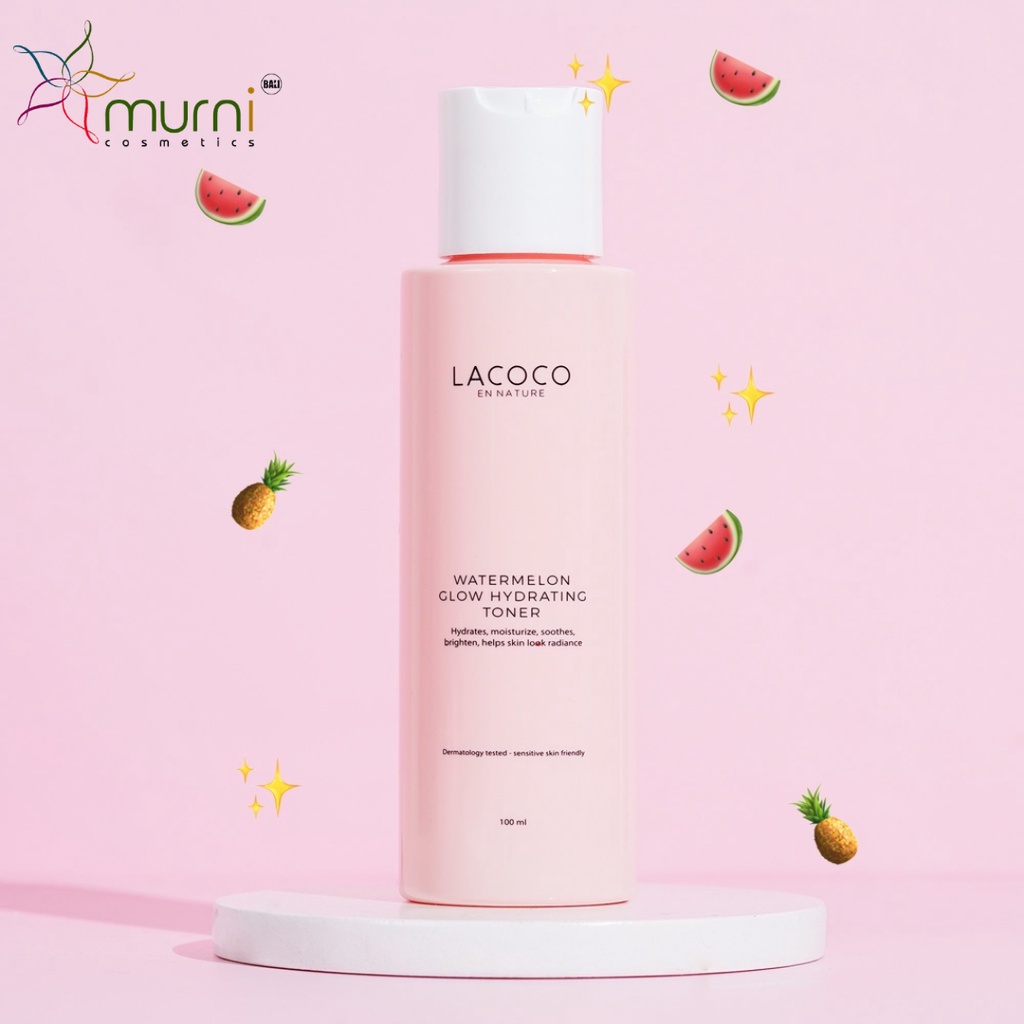 LACOCO EN NATURE  WATERMELON GLOW HYDRATING TONER 100ML