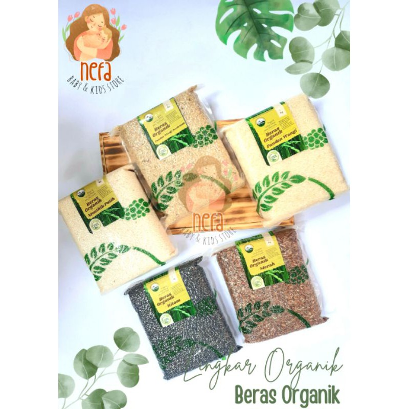 

Beras Lingkar Organik Vakum 1Kg