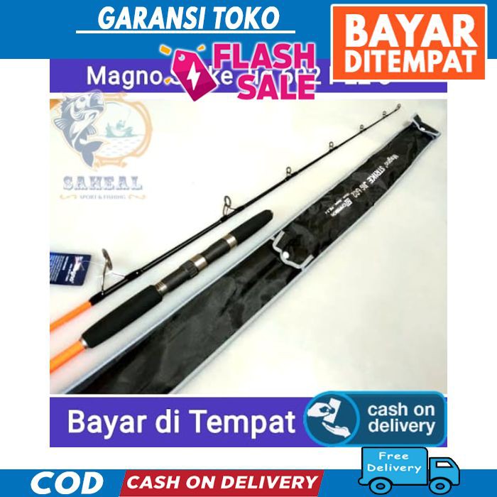TURUN HARGA Joran Pancing Jigging Magno Strike Jig 602 / ROD Jigging Magno Strike Jig 602