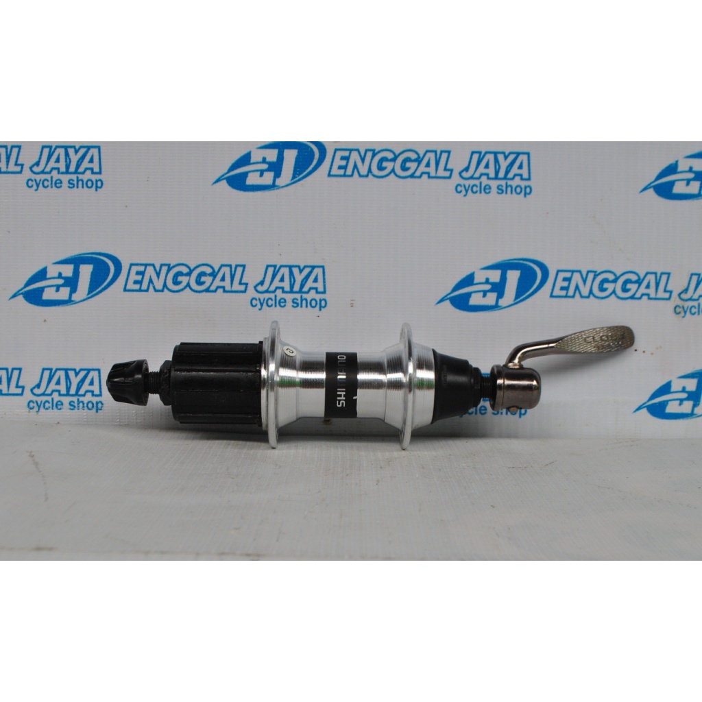 Freehub Shimano Parallax RM60 Alloy 36H QR 7 8 9 10 Speed Silver - Free Hub Belakang Sepeda RM 60 U 