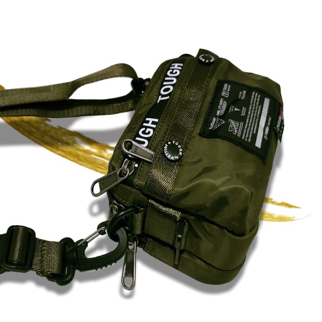 Tas Selempang pinggang 6772 original Tough Warrior Tas Selempang Pria / Sling Waist Bag Original TOUGH WARRIOR