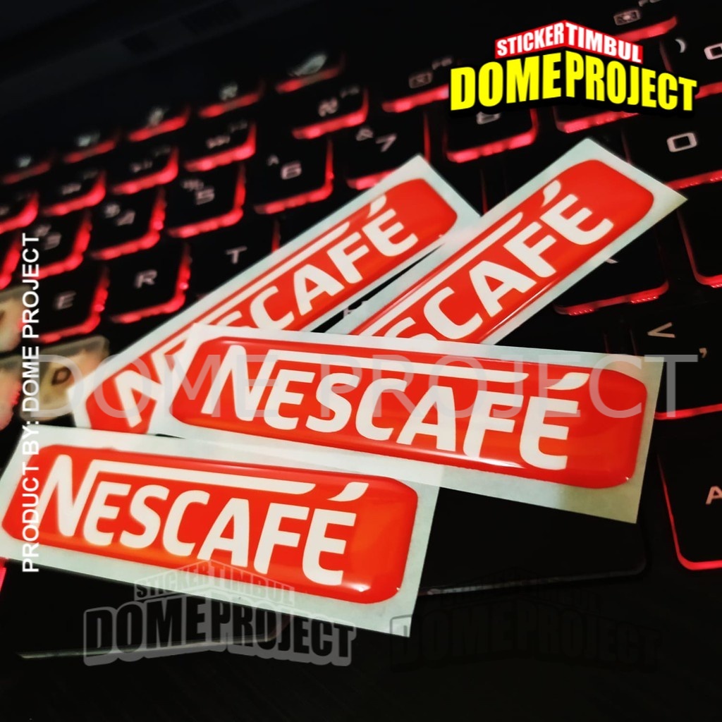 STIKER MOTOR HONDA EMBLEM TIMBUL ESP 3D LOGO NESCAFE BOX FILTER VARIO BEAT SCOOPY PCX AKSESORIS AESTHETIC KEREN