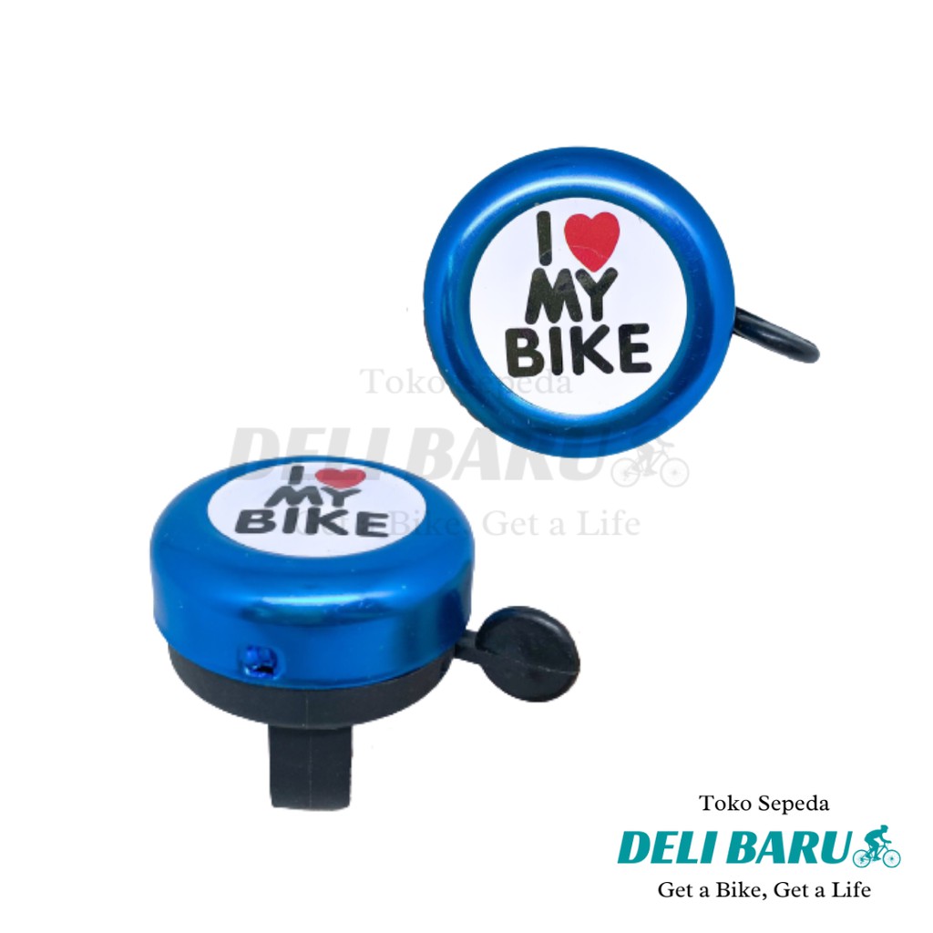 Bel kring-kring I love my bike sepeda anak