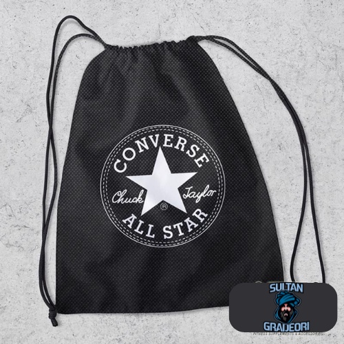 Tas Serut String Bag Drawstring / GymSack Olahraga Gym Fitness Basket Renang Lari Running Futsal Fas