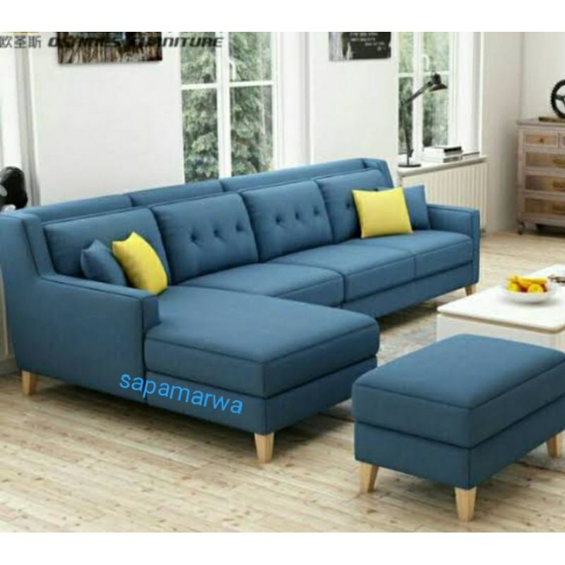 Kursi sofa L Modern 2020