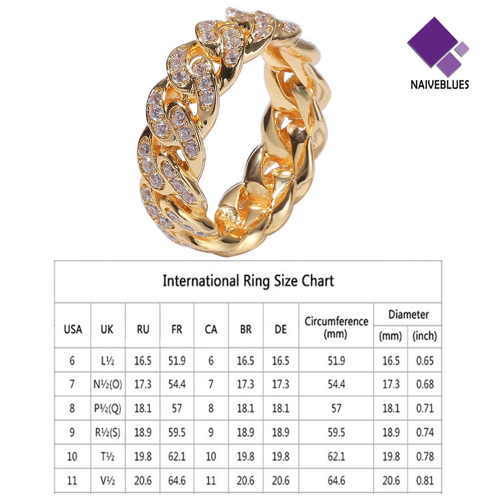 Naiveblue &gt; Cincin Model Twist Bahan Alloy Dengan Kubik Zirkonia Untuk Wanita