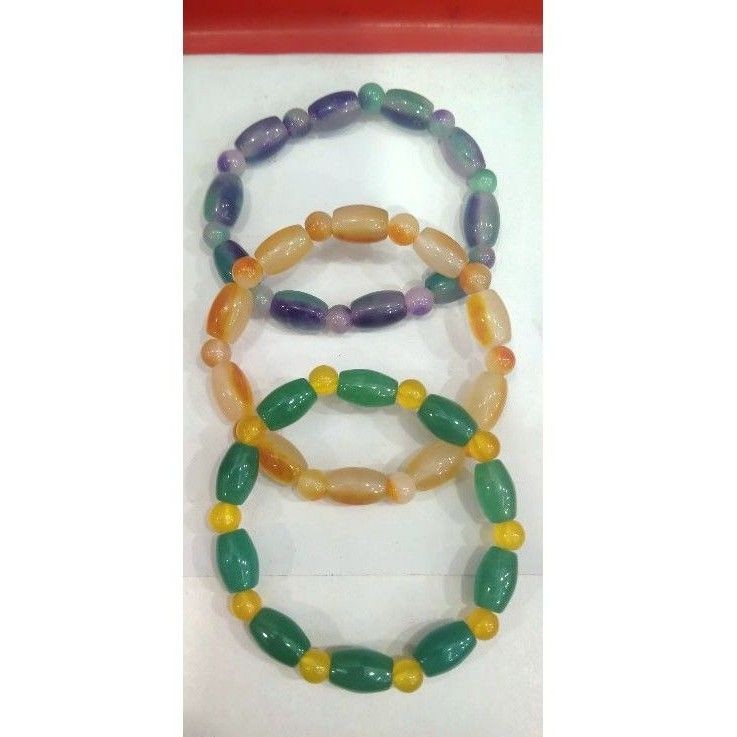 Gelang Batu Giok oval