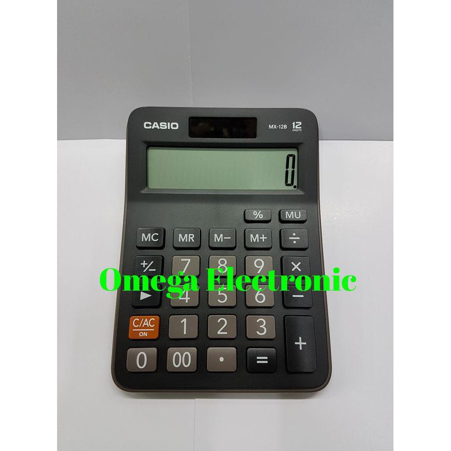 

CASIO CALCULATOR MX-12B - KALKULATOR MEJA OFFICE DESKTOP MX 12B - CUCI GUDANG LHOOO