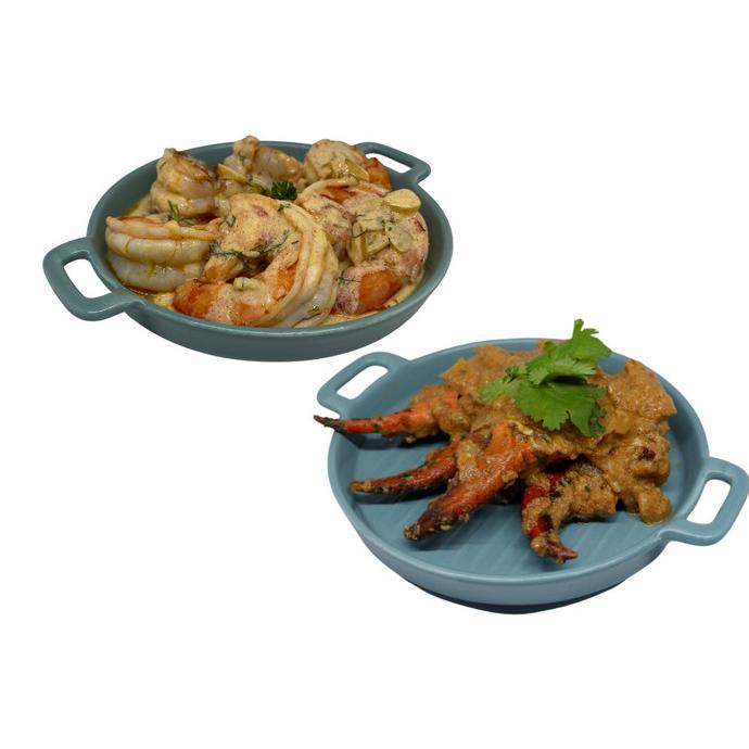 

Jual Chili Crab & Garlic Butter Prawn Seafood Party