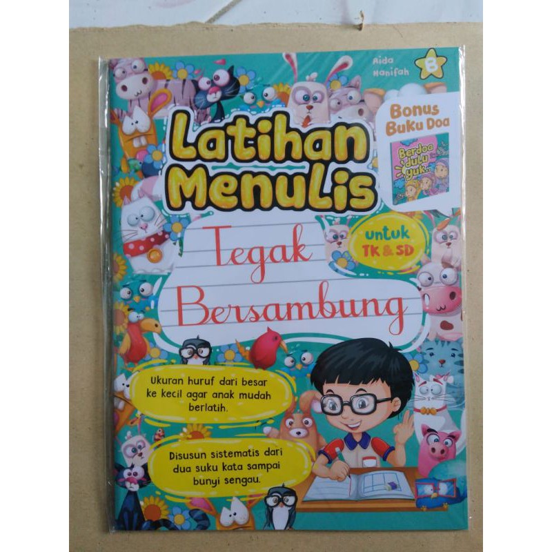 Jual Buku LATIHAN MENULIS TEGAK BERSAMBUNG | Shopee Indonesia