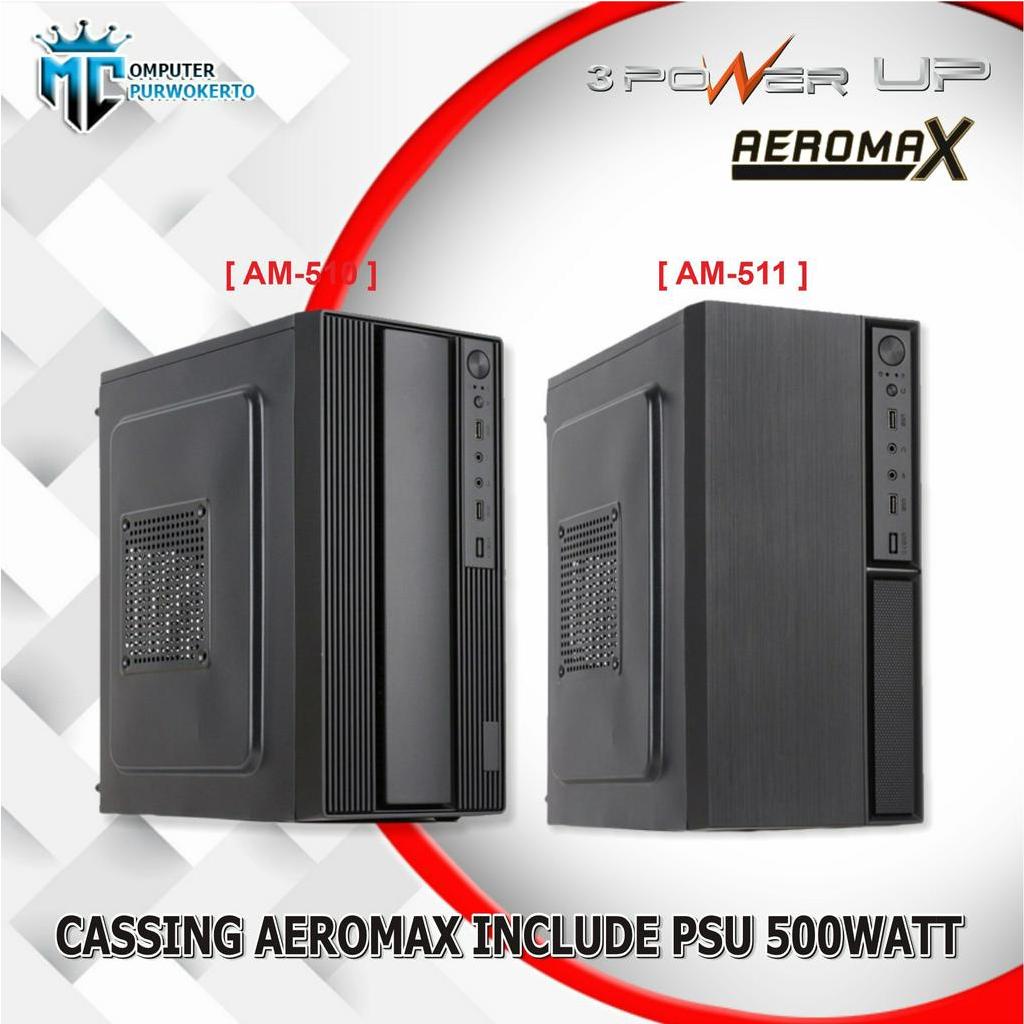 Casing PC 3Power Up AEROMAX AM-10 / AM-511 Include PSU 500W