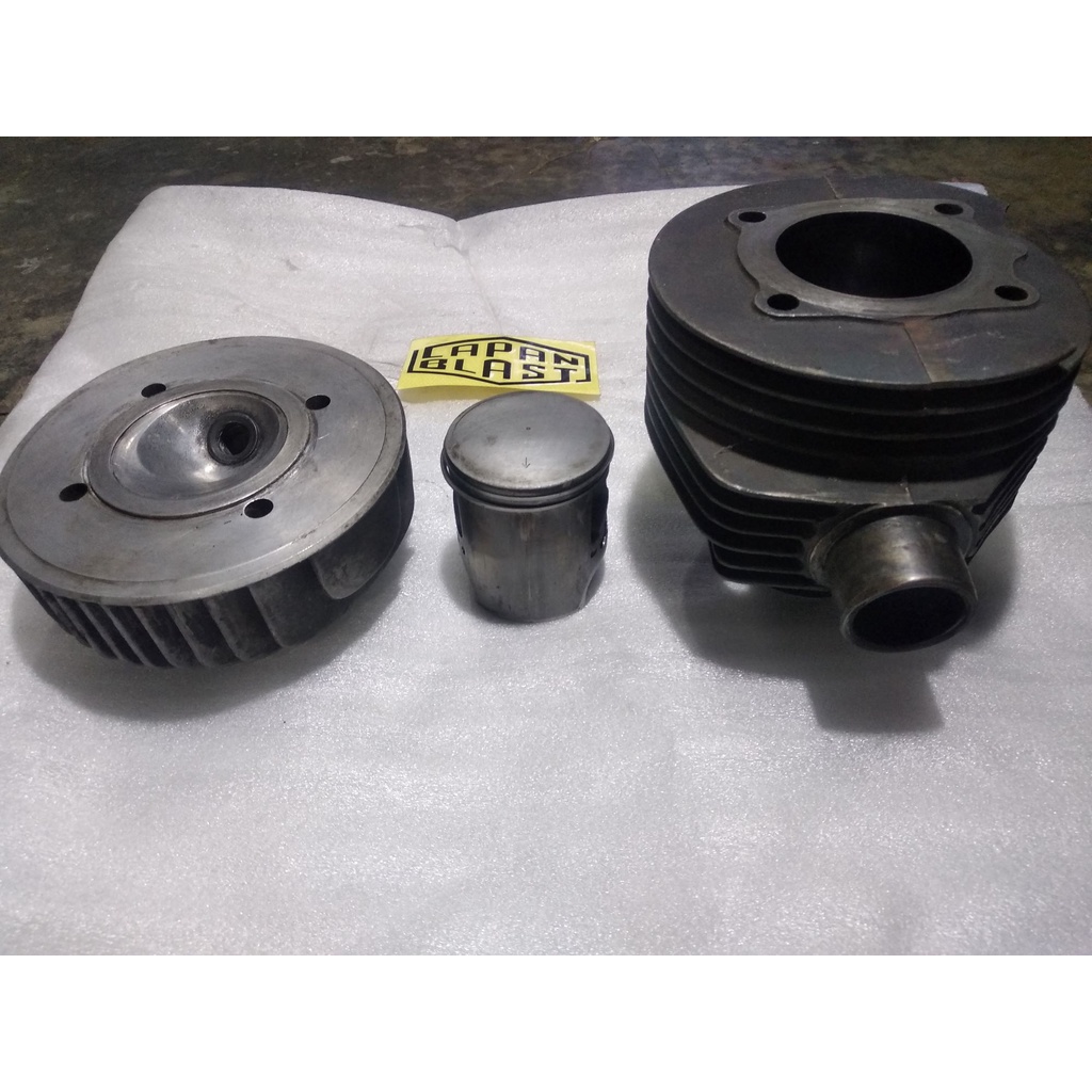 Paket Blok head porting Vespa Super Ps Px Excel