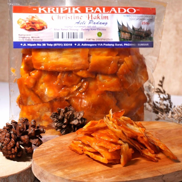 

Christine Hakim Keripik Singkong Balado Padang