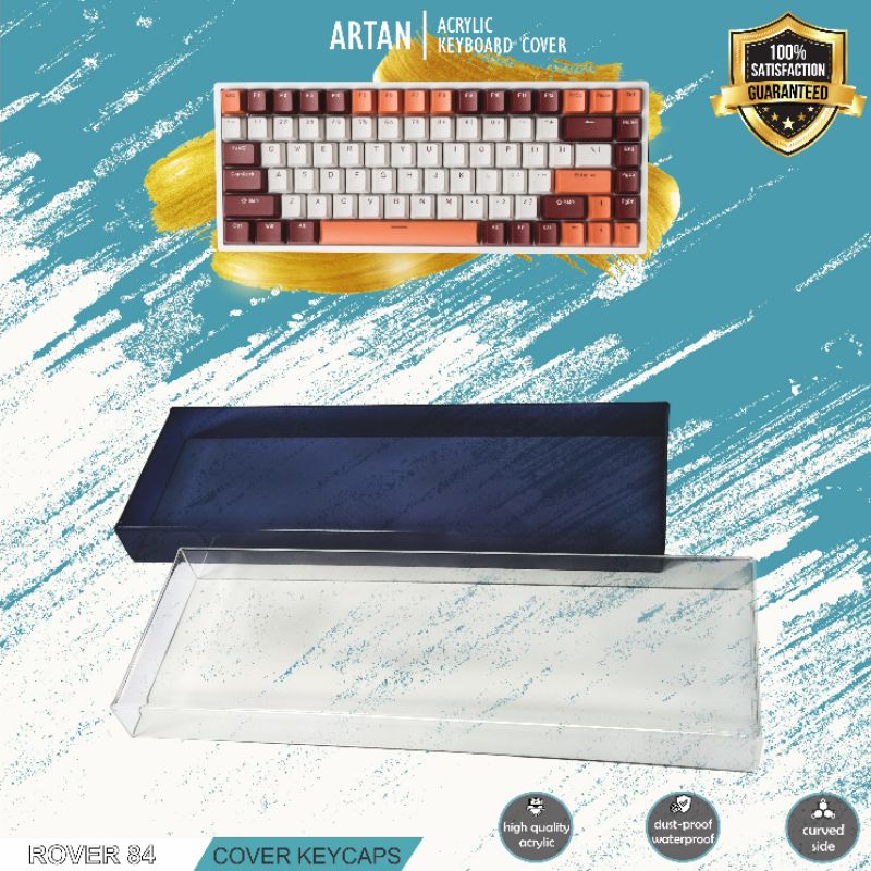 Pressplay Rover84 COVER KEYCAPS AKRILIK PELINDUNG KEYBOARD MECHANICAL