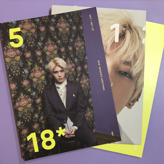 NCT TAEYONG SEASONS GREETING 2018 SG18 (reserved)