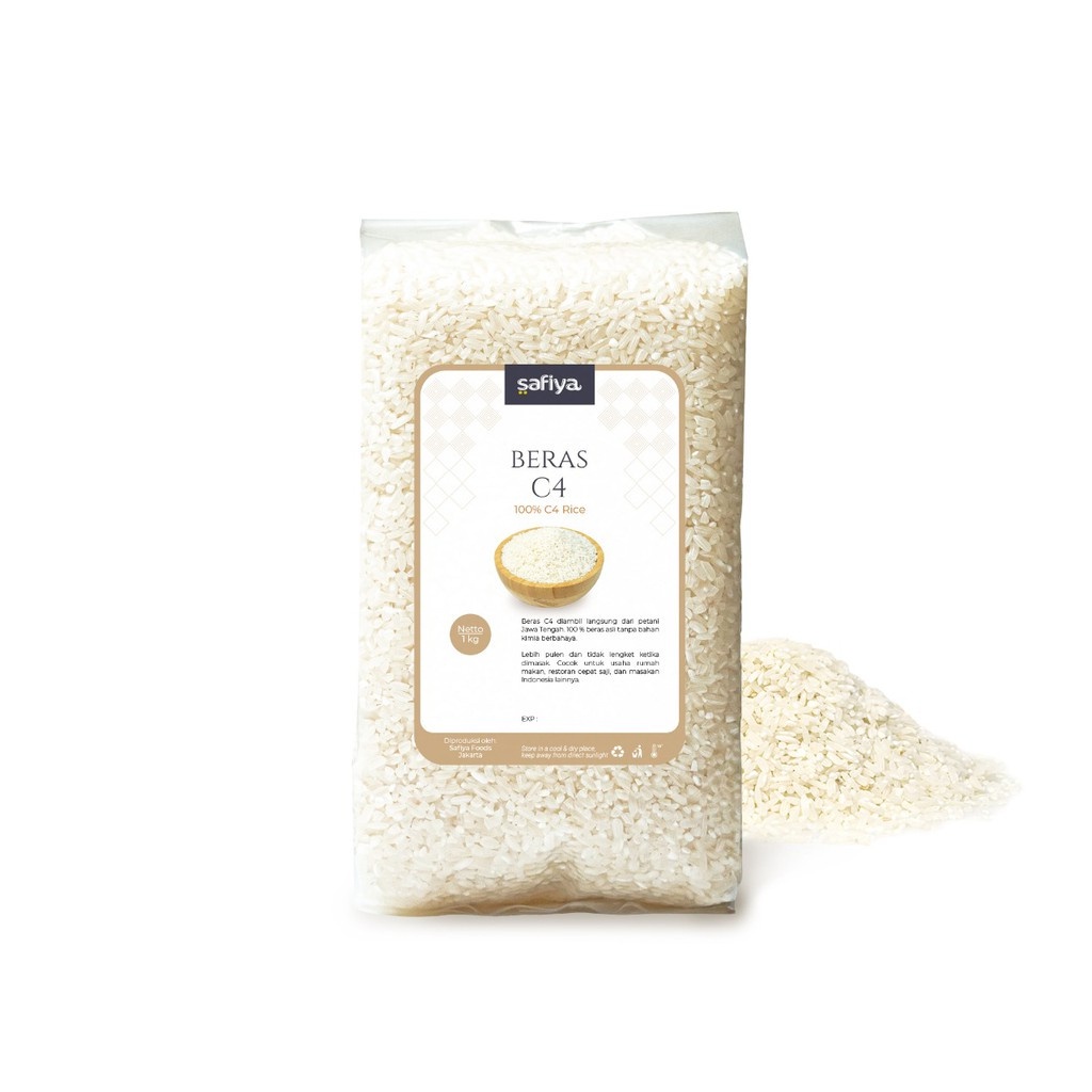 Beras Organik 1 kg Merah Pandan Wangi C4 Original Nowhealth | Organic Rice Nasi Pulen Vacuum Premium