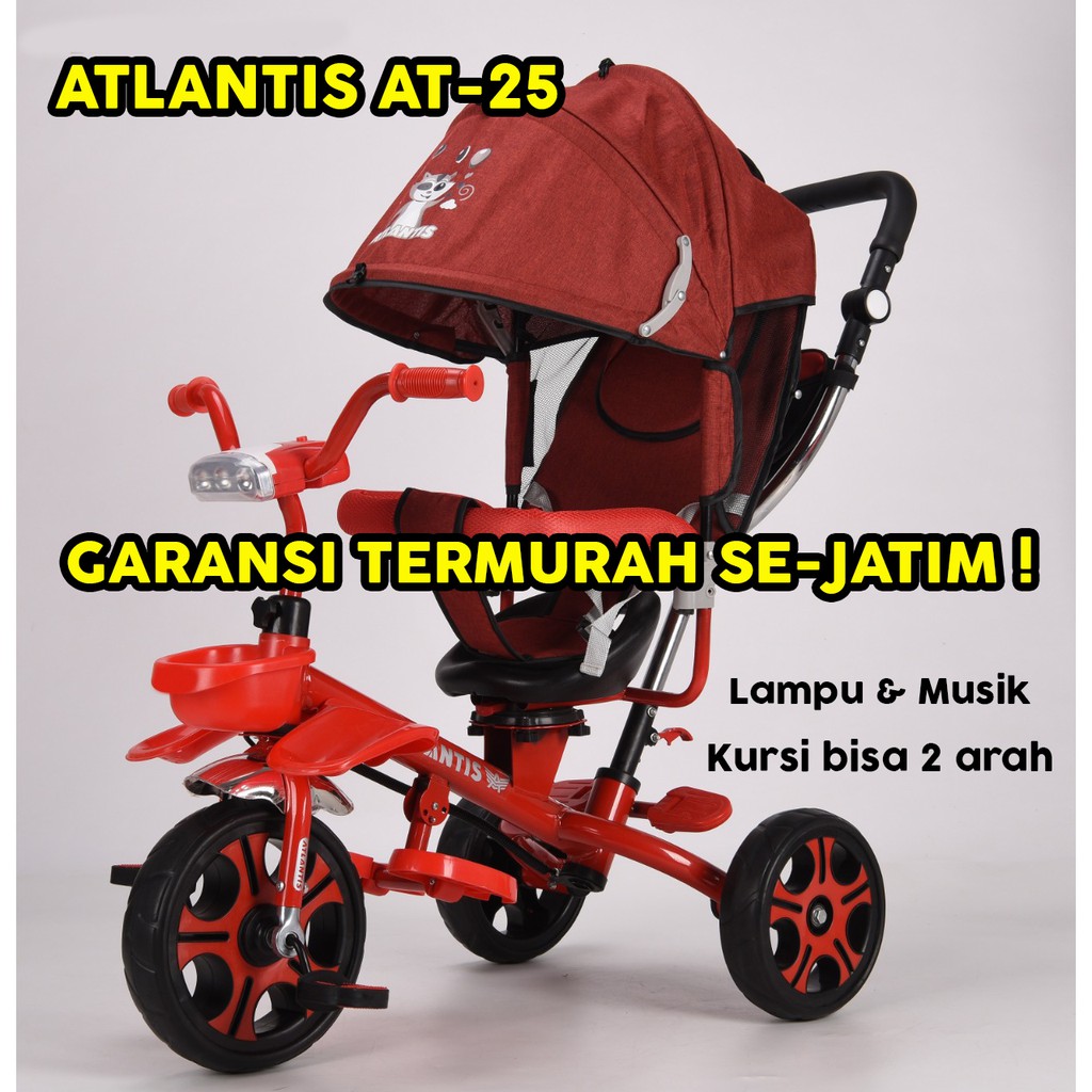  Sepeda  Anak  Roda Tiga 3 Atlantis  AT 25 Murah Sepeda  