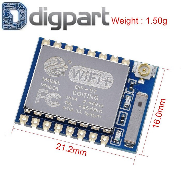 Esp8266 Esp07 Esp-07 Wifi Module Serial Wifi For Arduino