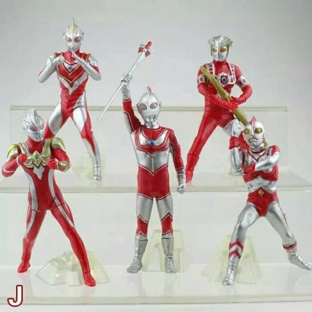 Ultraman Ultraman80 Jack Max Gaia Astra Figure Set