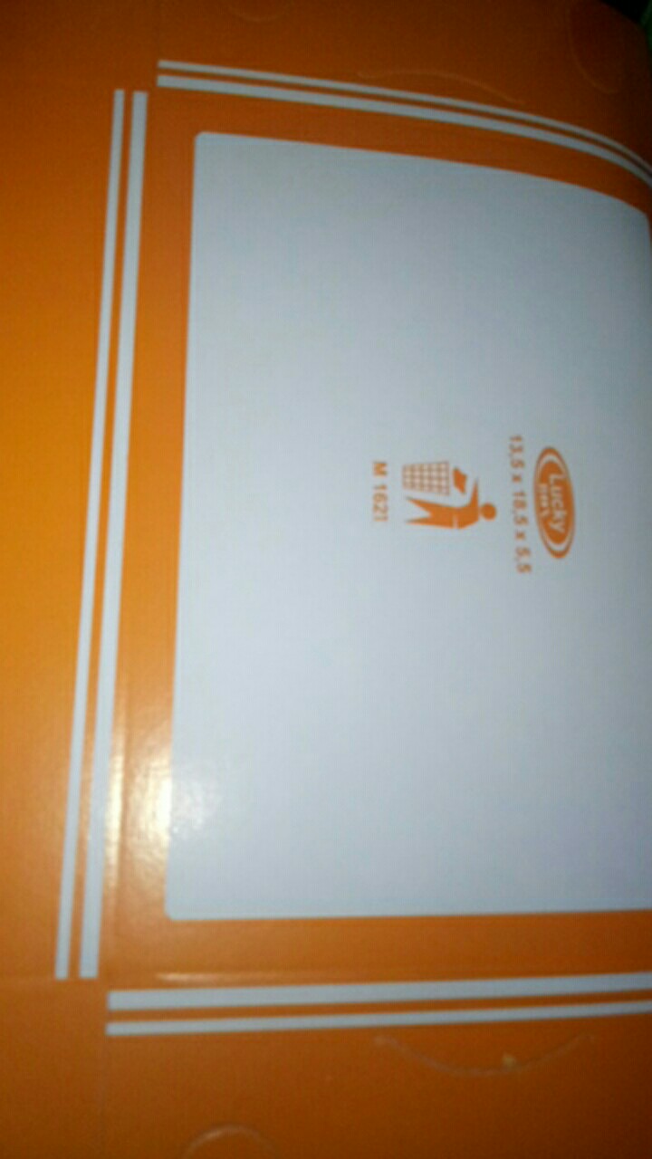 [ Orange   ] Dus Serbaguna Paper Lunch Box Tebal