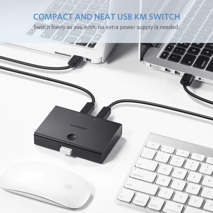 UGREEN USB Hub 2 In 4 Out USB 3.0 Switch Box - US216