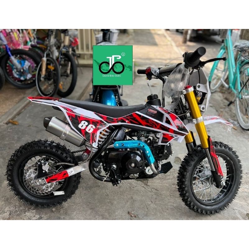 Mini Motor Medium Trail Cross Jaguar lampu 50cc 4tak Matic 2022 NEW