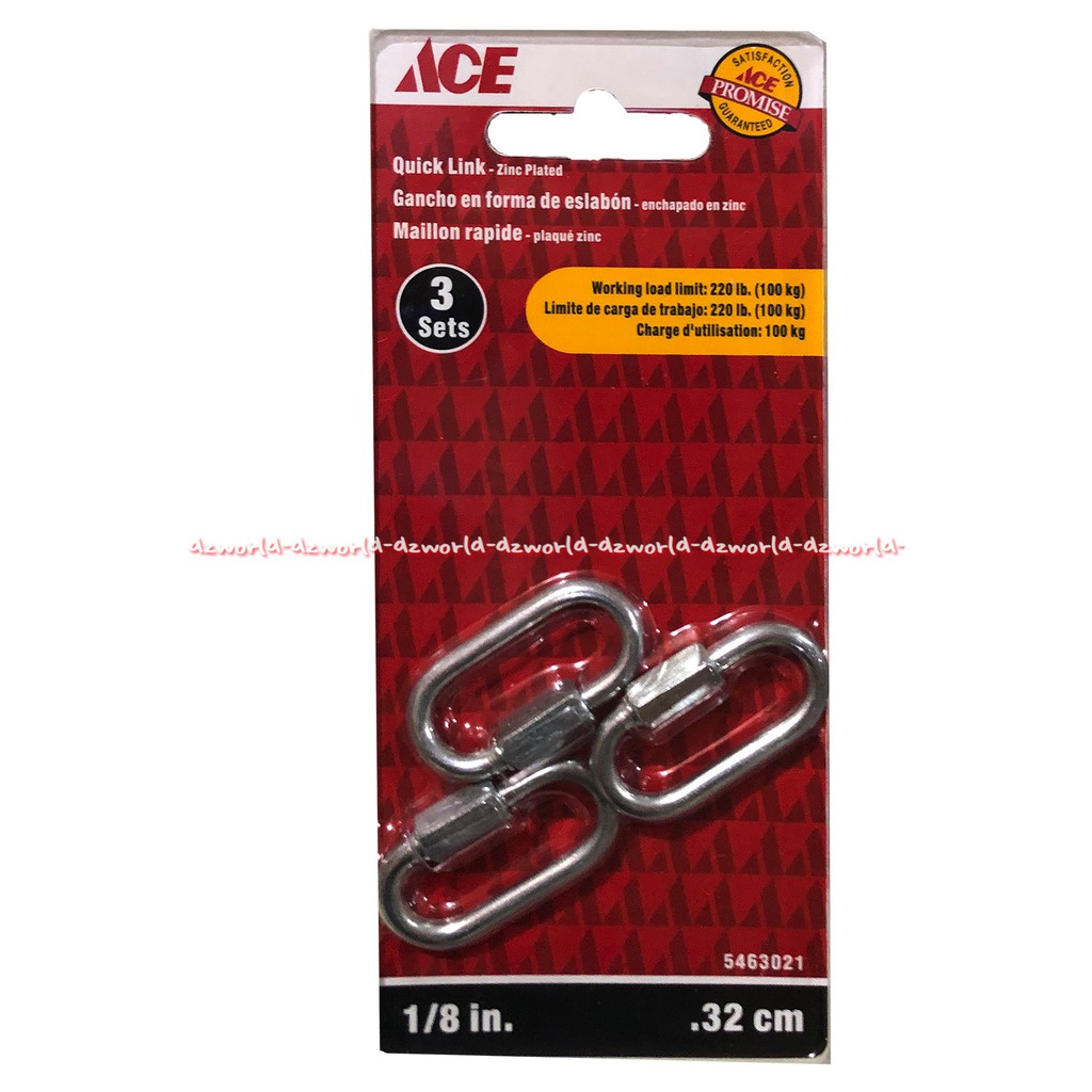 Ace Quick Link 3pcs 32cm Alat Pengait Barang