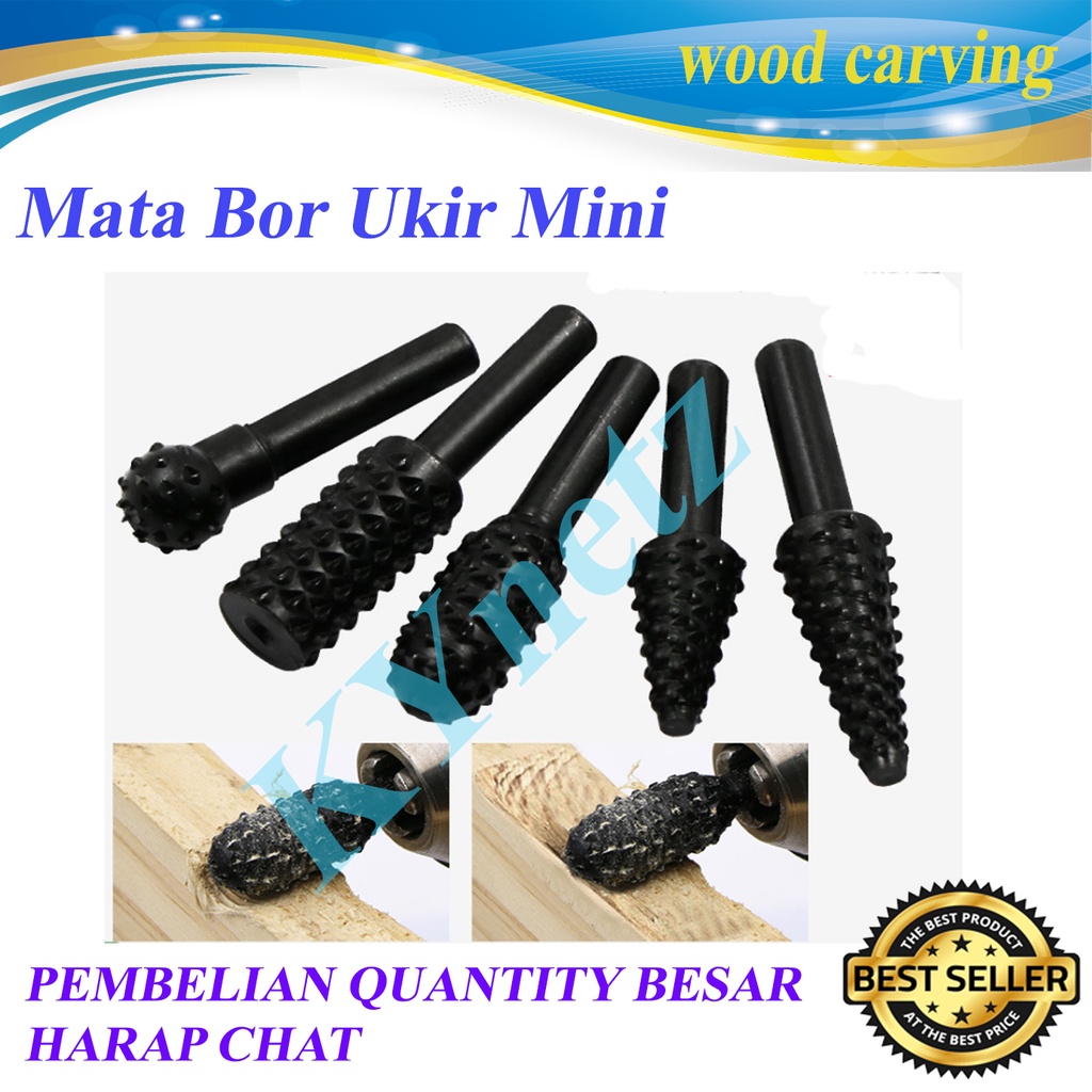 Mata Bor Ukir Kayu / Rotary Burr / Mata Bor Kikir