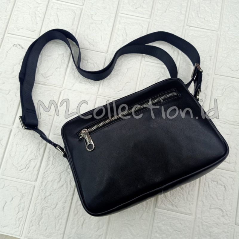 Tas BURBERRY Logo Icon Tas selempang Leather Mirror Quality