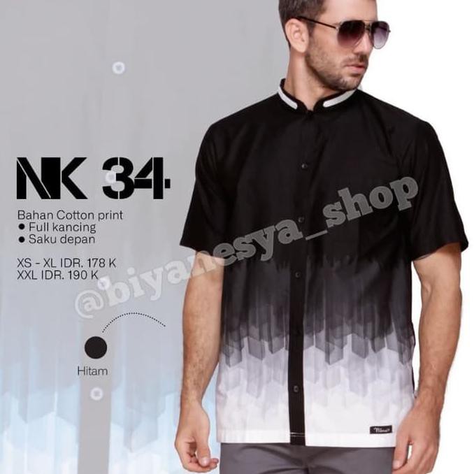Nibras Koko Nk 34 Hitam & Navy