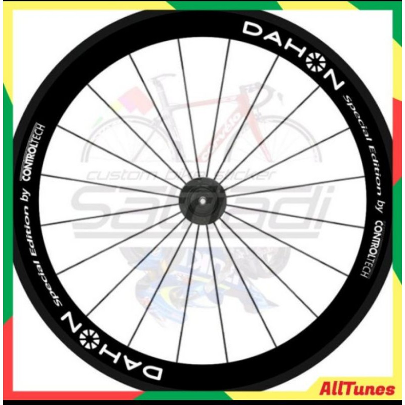 sepeda decal dahon