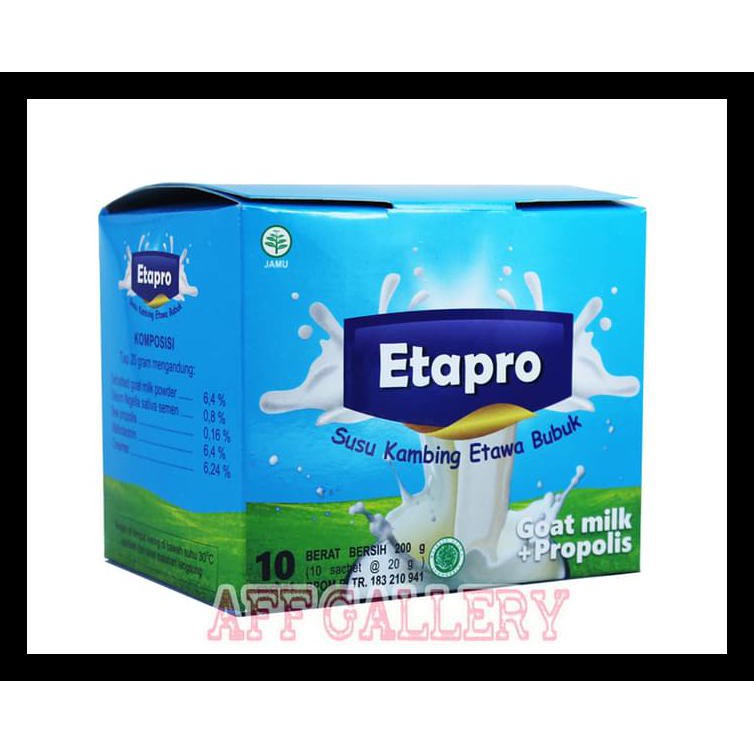 

Etapro Susu Kambing Etawa Plus Propolis Original Asli Terpercaya